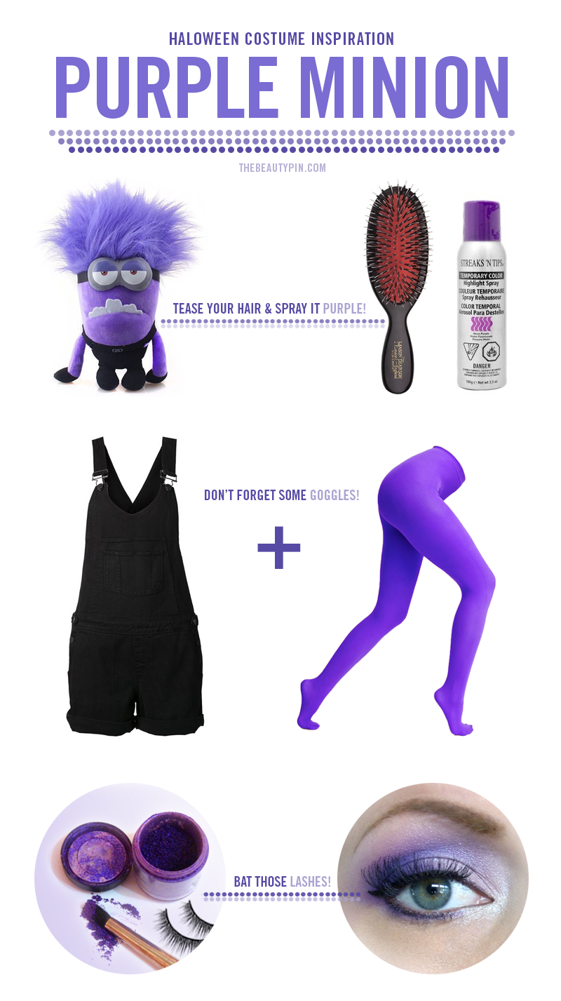 Makeup Purple Minion